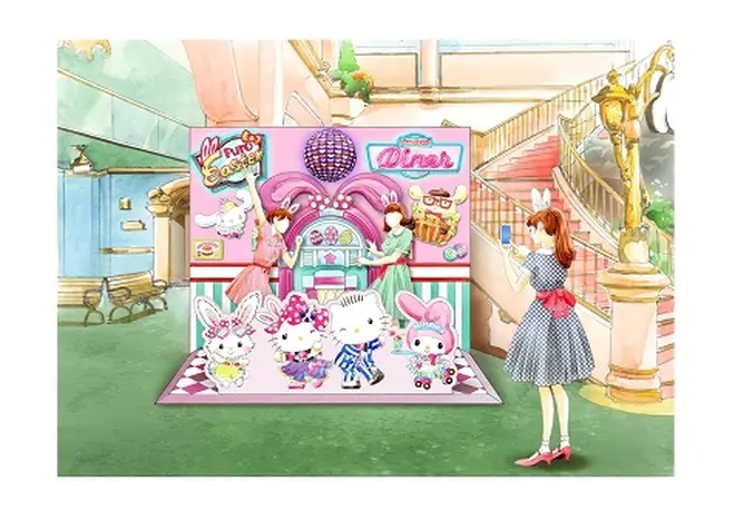 3Fエントランス イースターフォトスポットイメージ