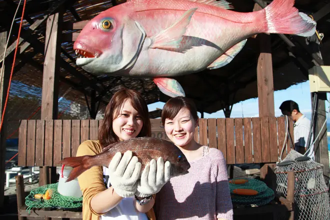 鳴門鯛の釣り堀
