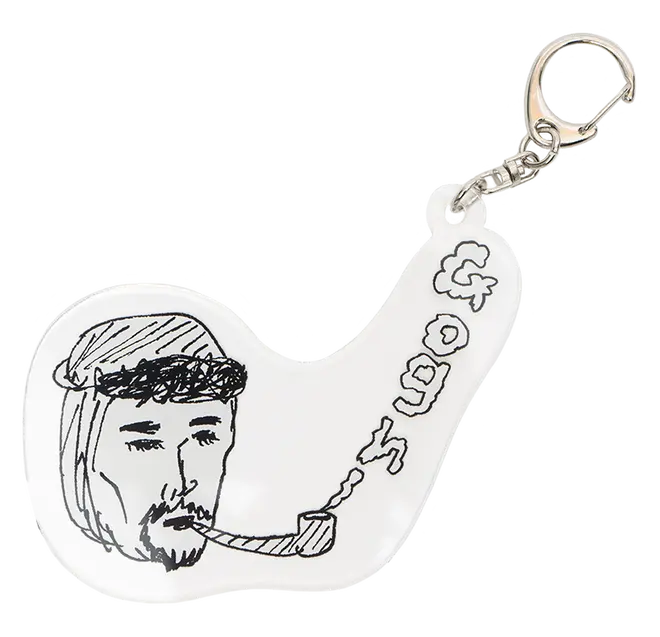 アクリルキーホルダー《自画像》660円（税込）