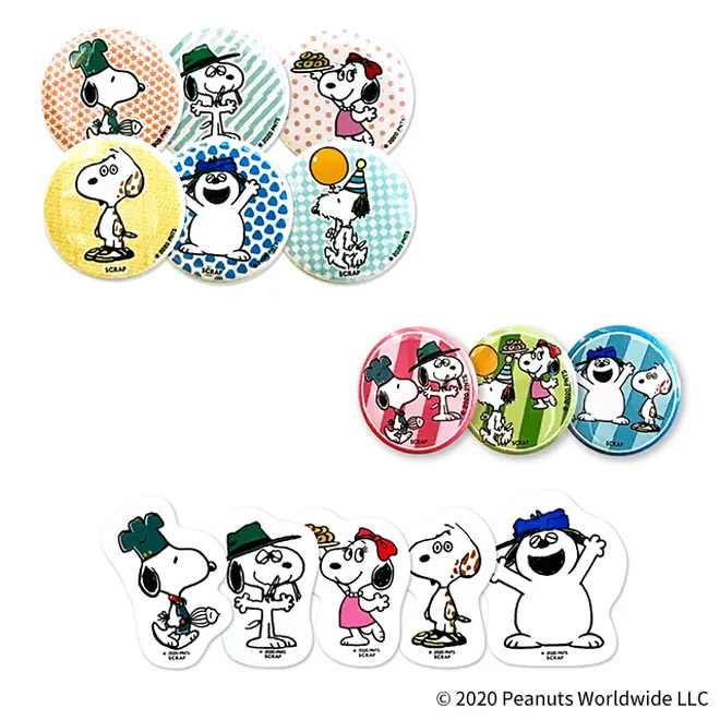 缶バッジ、マグネット、ダイカットステッカー（全12種）
