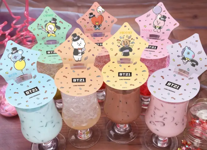 ドリンク各種 イメージ（c）BT21
