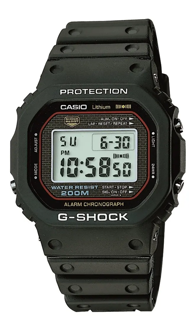 カシオ G-SHOCK DW-5000C 所蔵：カシオ計算機