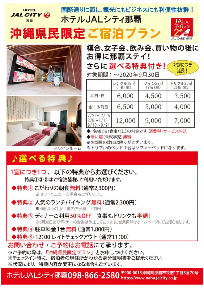 沖縄県民プラン チラシ