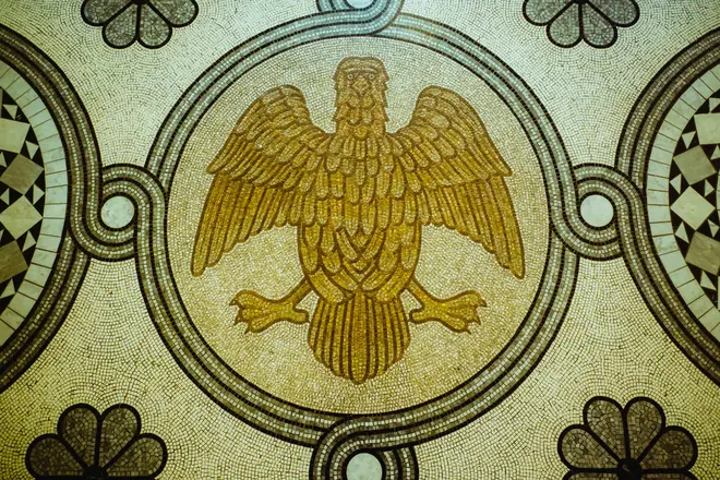 ローマンモザイクタイル（イタリア）