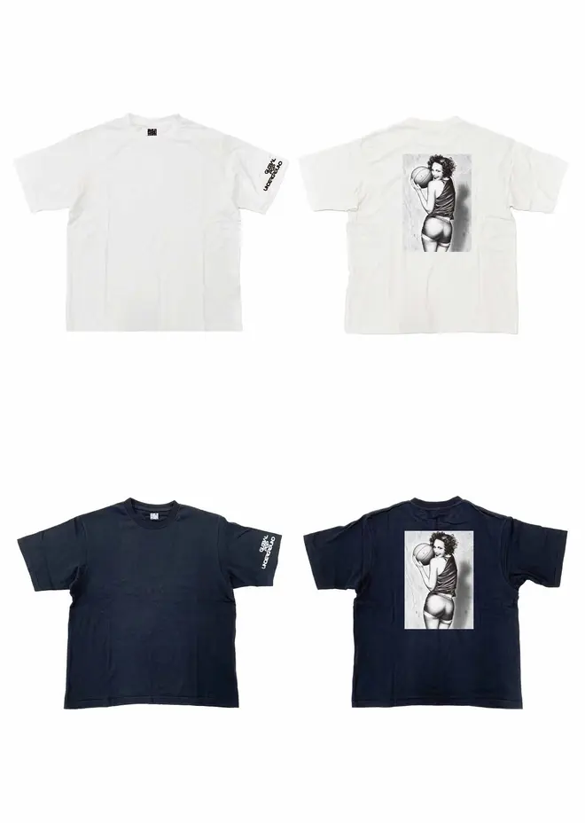 Harumi Yamaguchi BACK PRINTED T-SHIRT