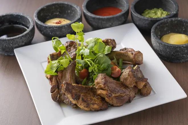 スペアリブのBBQグリル～5Taste～