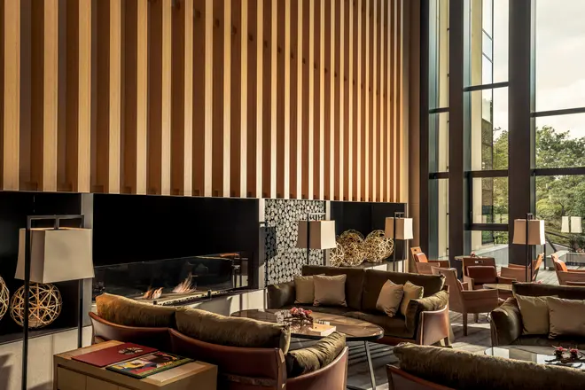 「ブラッスリー」店内