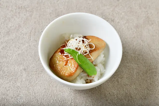 フォワグラ丼 照り焼風味