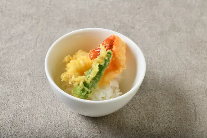 オニテナガ海老の天丼