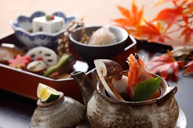 和食堂「山里」松茸御膳