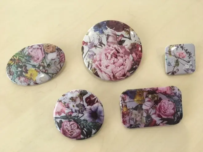 花々祭オリジナルフラワーバッジ