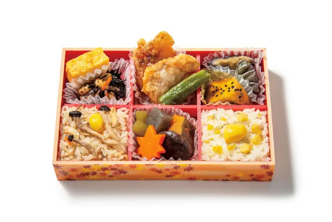 「秋の味覚弁当(赤魚甘酢あんかけ)」