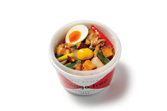 「秋の彩り野菜ガパオ」