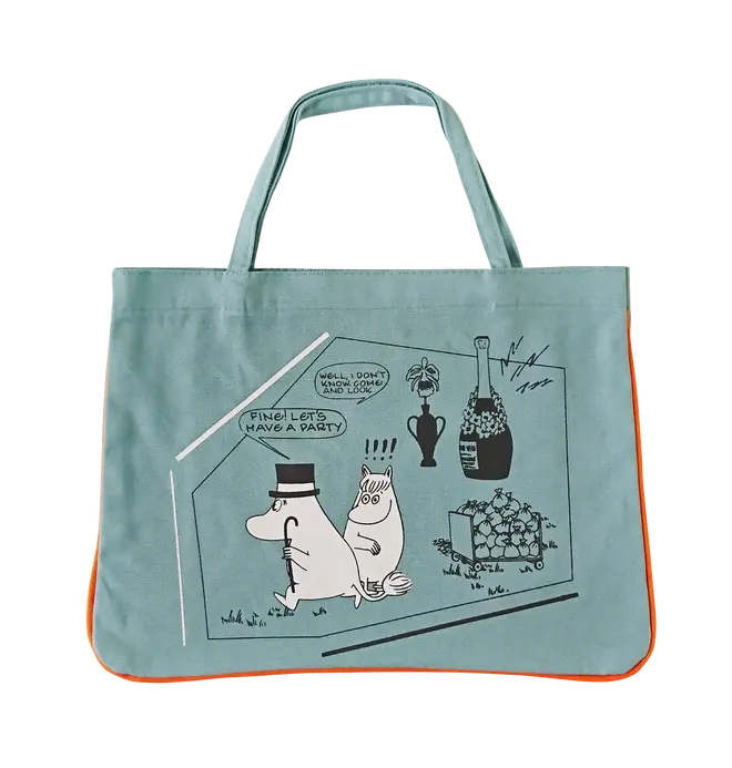 (c)Moomin Characters (TM) 布製トートバッグ（ブルー）：2,090円（税込）