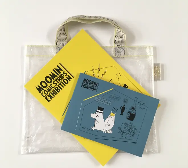 (c)Moomin Characters (TM) 図録（バッグ付き）：2,200円（税込）