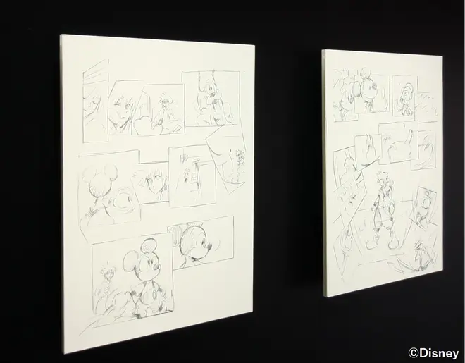 Tetsuya Nomura“Sketches from KINGDOM HEARTS Re：coded” (c) Disney