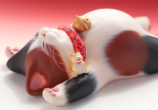 創作招き猫作家 もりわじんの作品