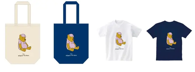 トートバッグ全2種、Tシャツ全2種(c) Disney. Based on the 