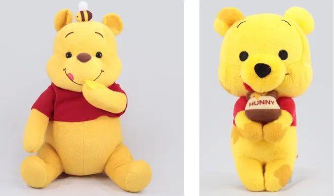 ぬいぐるみ、ちょっこりさん(c) Disney. Based on the 