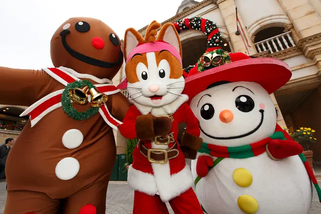 クリスマスキャラクターグリーティング