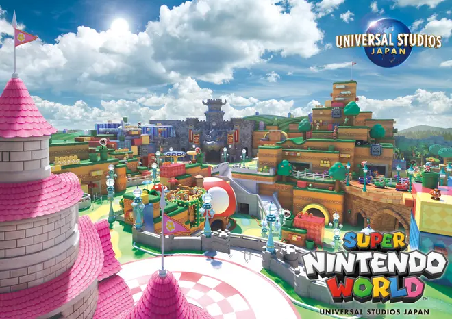 SUPER NINTENDO WORLD イメージ (c) Nintendo. TM & (c) Universal Studios. All rights reserved.