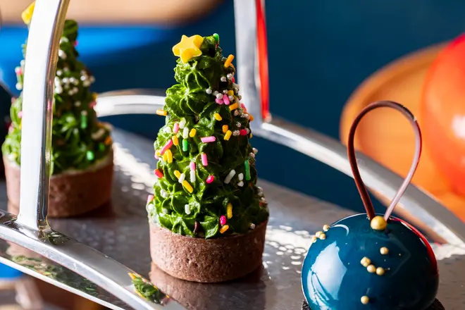ピスタチオのクリスマスツリー イメージ
