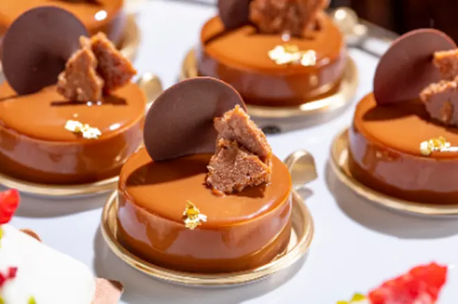 「紅茶とミルクチョコレートのムース」イメージ