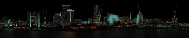 光がクロスするNIGHT VIEWING イメージ