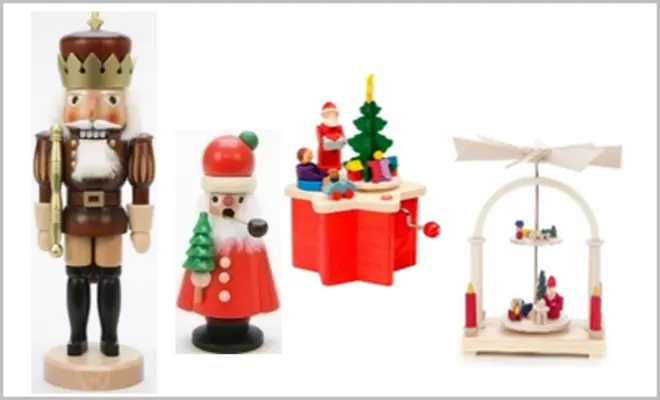 ザイフェン村のクリスマスオーナメントや木工芸品