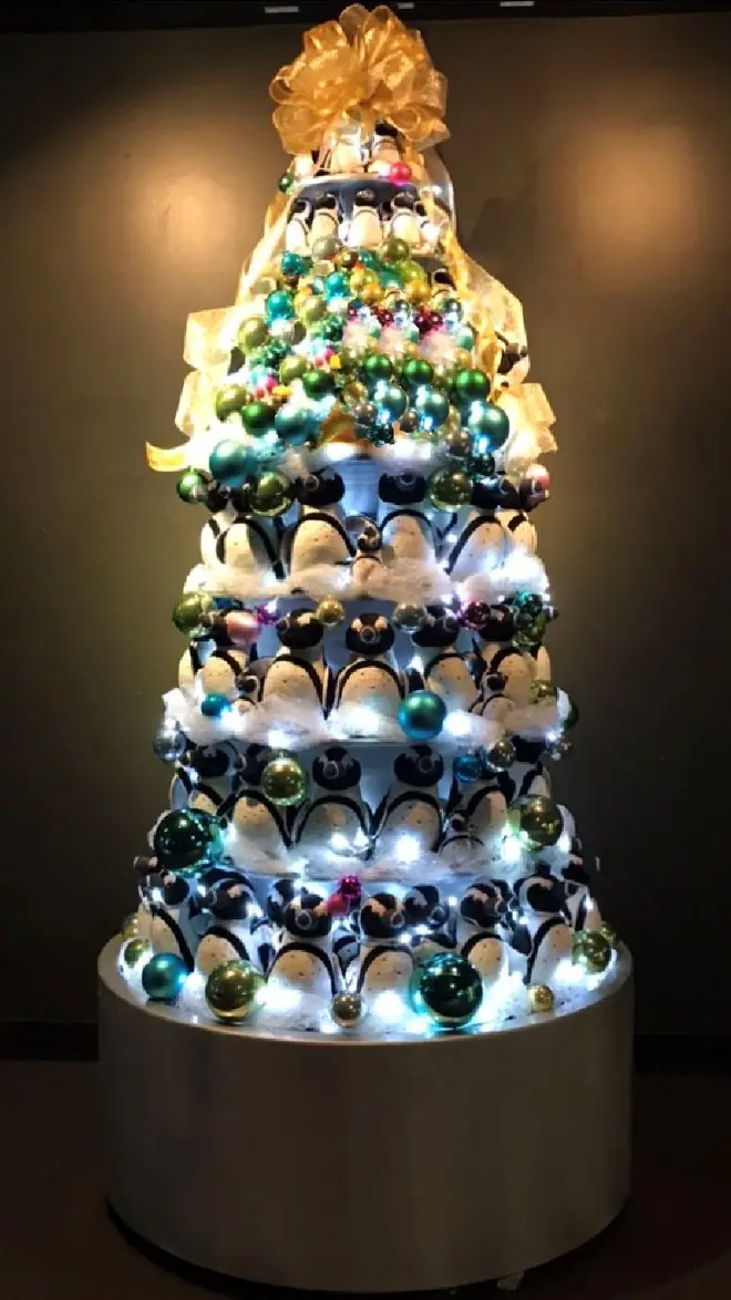 クリスマスぬいぐるみツリー イメージ