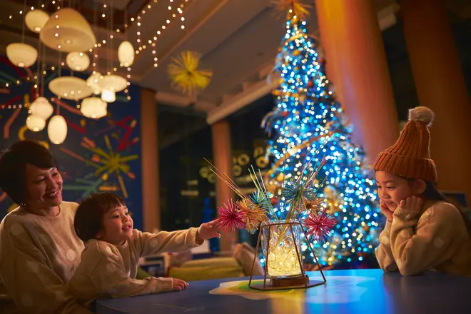 花火クリスマス イメージ