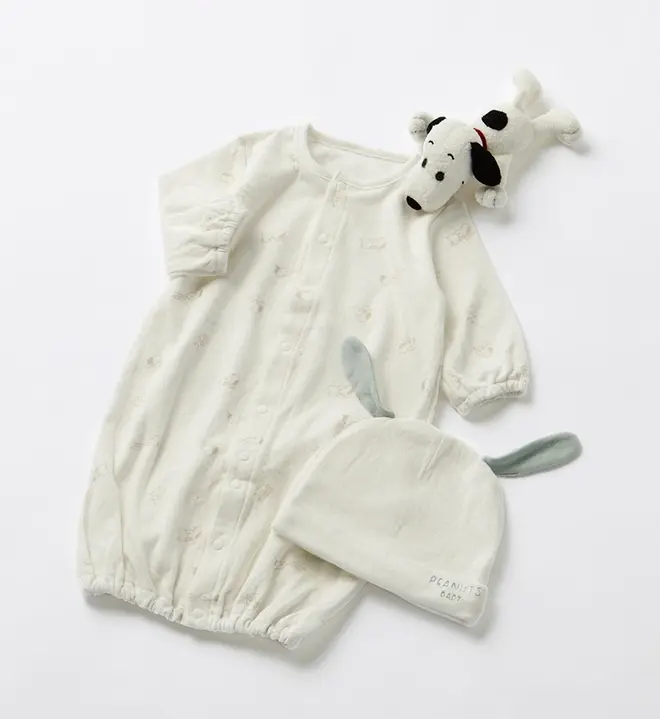 「PEANUTS BABY」3点ギフトセット (c) 2020 Peanuts Worldwide LLC