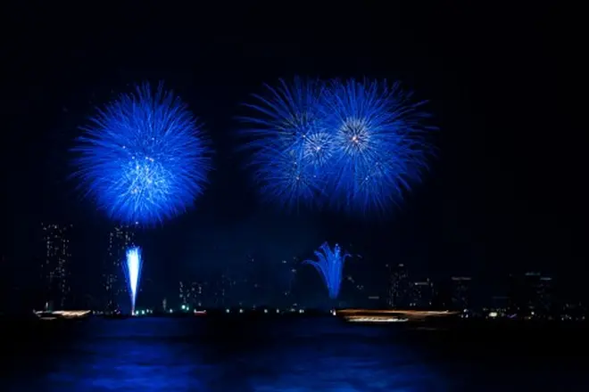 ゲレンデ打上げ花火「Naeba 希望の光」 イメージ