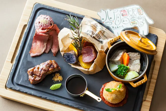 熊本県産あか牛の贅沢プレート ほくほくポテトとともに イメージ