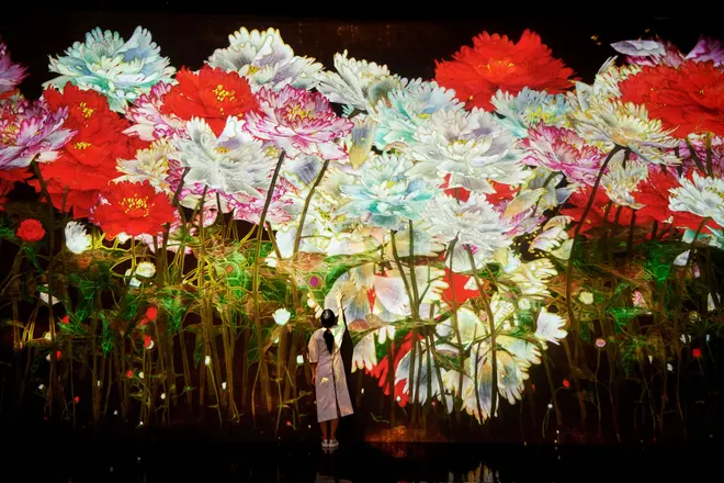 増殖する無量の生命（4月・牡丹） イメージ