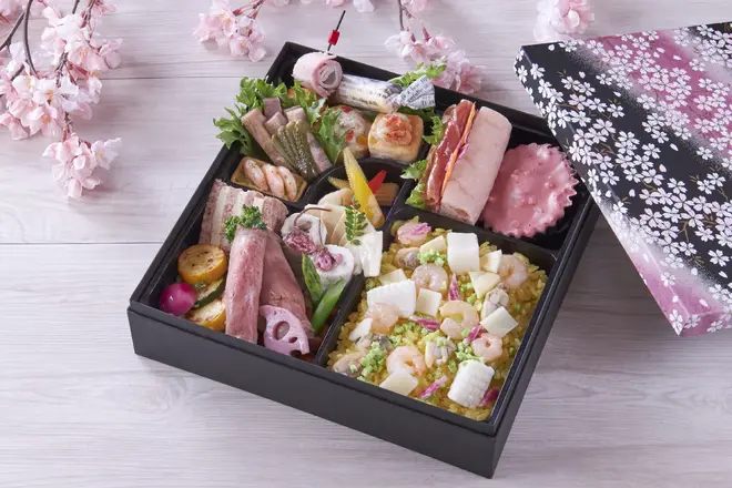 春の色彩弁当 イメージ