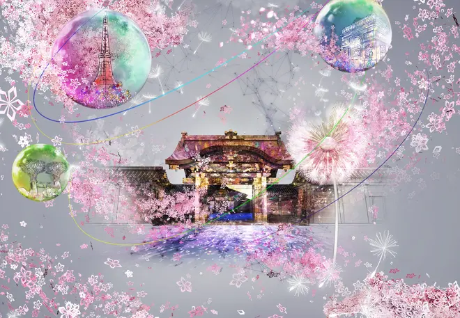 NAKED FLOWERS 2021 −桜− 世界遺産・二条城 イメージ