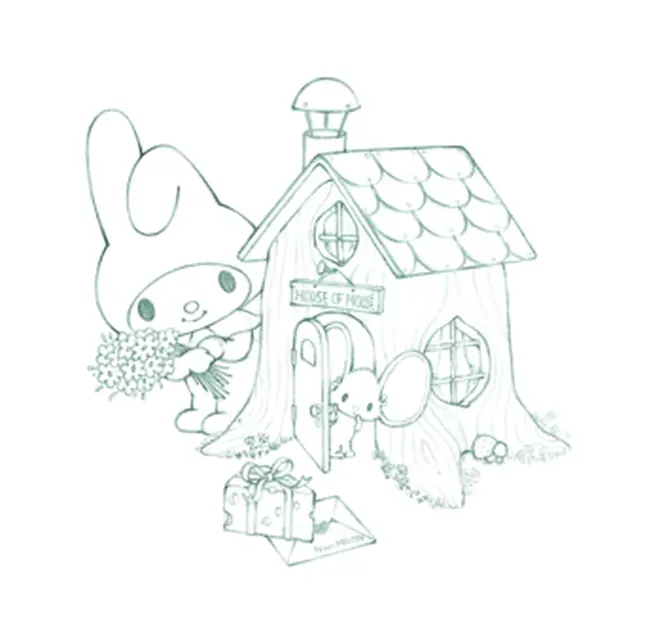 マイメロディ原画