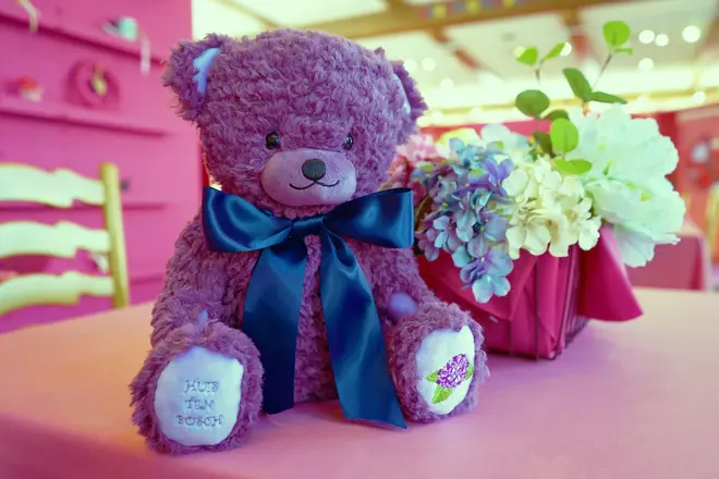 あじさい祭の限定ベア イメージ