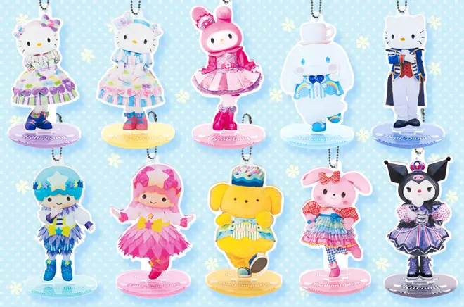 アクリルスタンドキーホルダー
