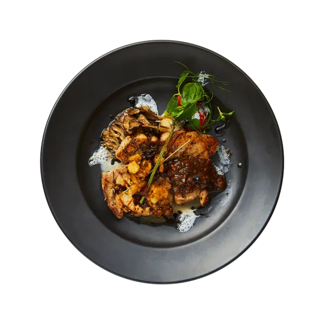 黒龍豚のエピスソテー