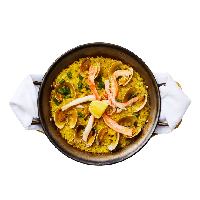 越前蟹のパエリア