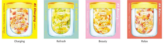 Lipton Good in Tea ミックスドライフルーツ ４種 ：各税込み200円