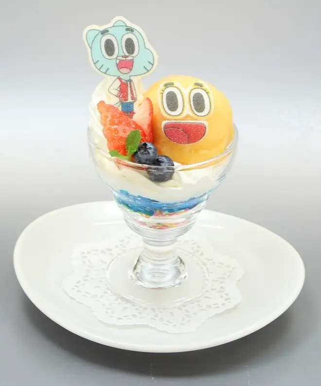 ガムボール＆ダーウィン親友パフェ