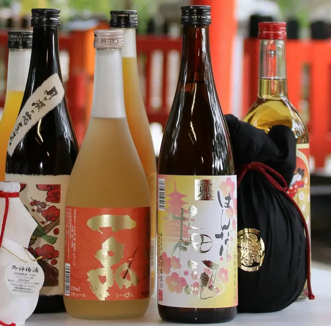 当日は歴代受賞梅酒が勢ぞろい!