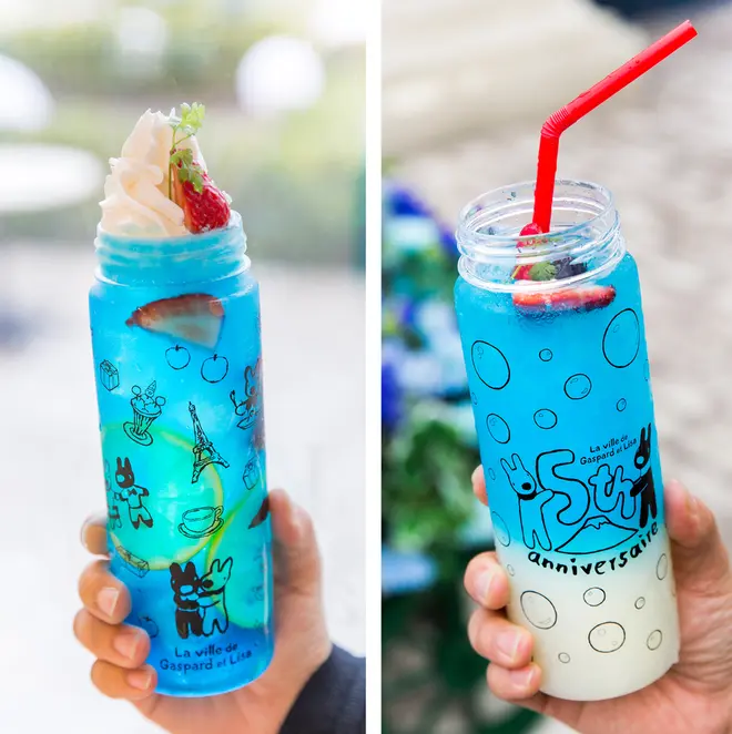 オリジナルクリアウォーターボトル付き ドリンク　980円～