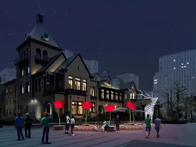 KIOI ROSE TERRACE 夜の様子 イメージ画像