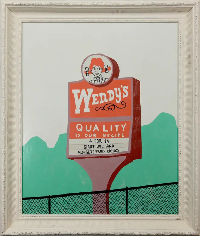 Wendy’s 01 2017 キャンバスにアクリル 96.5 x 81.2 cm
