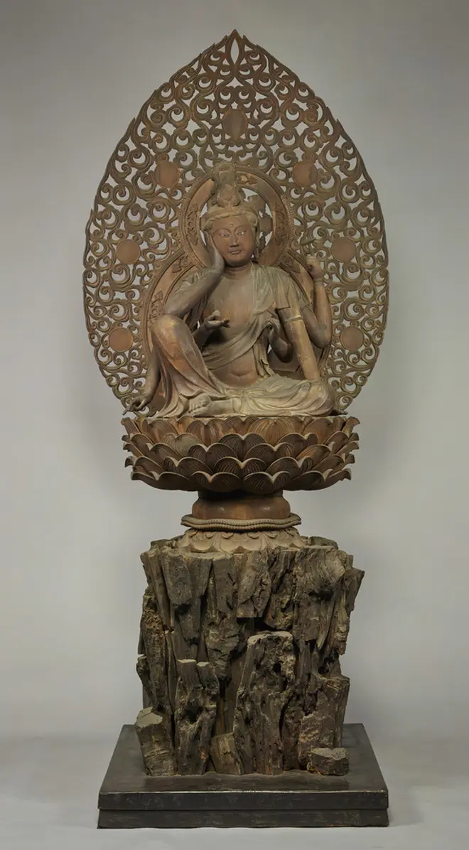 重要文化財「如意輪観音菩薩坐像（六観音菩薩像のうち）」肥後定慶作 鎌倉時代・貞応3 年（1224）京都・大報恩寺蔵