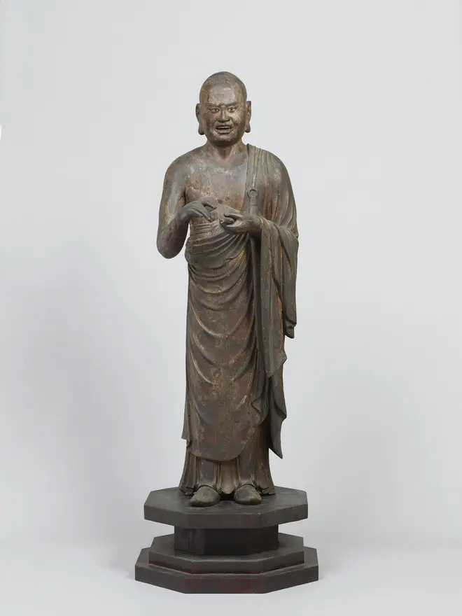 重要文化財「羅睺羅立像（十大弟子立像のうち）」快慶作　京都・大報恩寺蔵